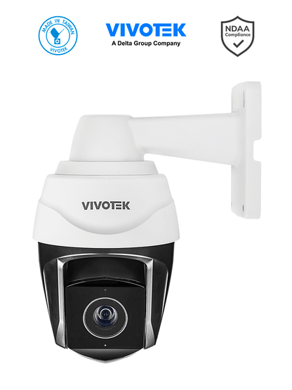 VIVOTEK SD9368-EHL - Cámara IP PTZ Exterior de 2 MP  con Zoom Óptico 40x  también con Smart IR 250m  Protección Nema4X/IP66/IK10  EIS  WDR Pro  Smart Tracking y Ciberseguridad Trend Micro  certificado NDAA  ONVIF y Deep Search.