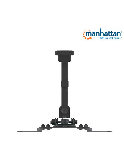 MANHATTAN 461399 - Soporte para Pantalla de 13 a 42 Pulgadas/ 20 Kg de Carga/ Brazo Articulado/ Distancia a la Pared de Hasta 19 cm/ Acero/ VESA/ 75/ 100/ 200x100/ 200/
