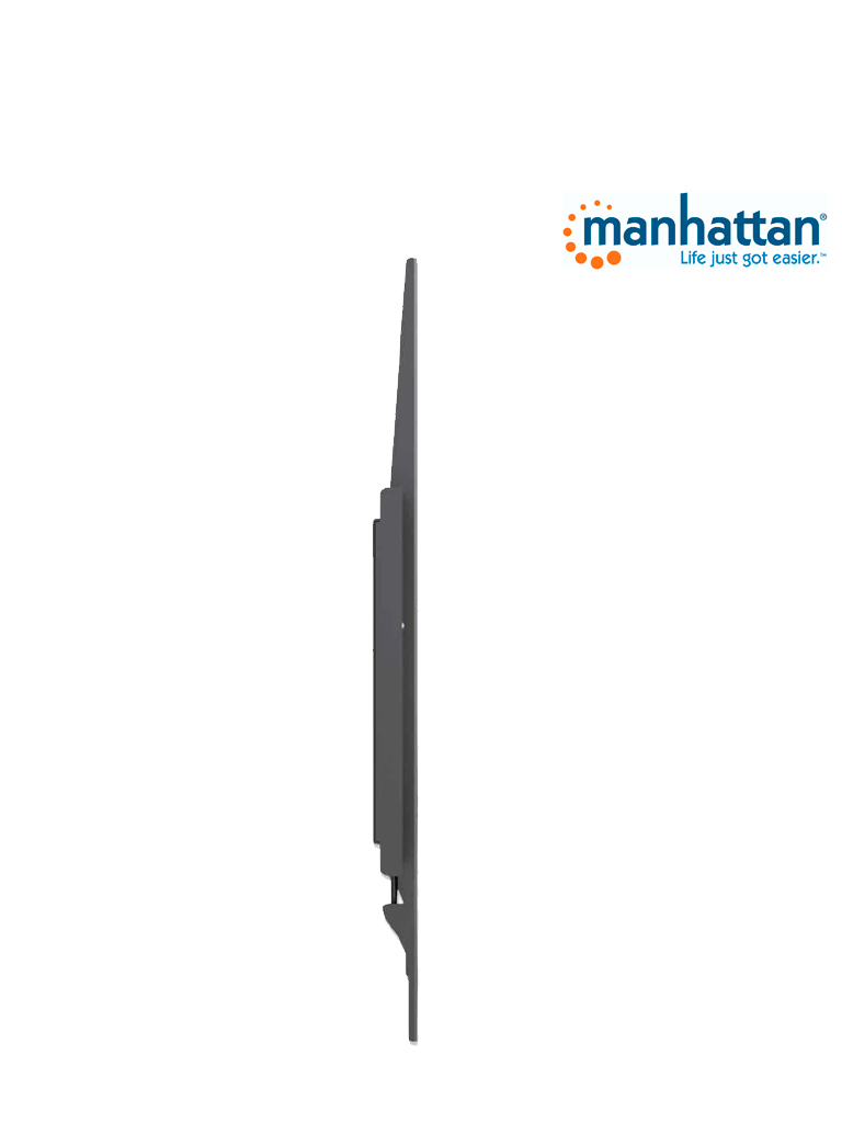 MANHATTAN 460934 - Soporte de Pared Para Pantalla de 32 a 55 Pulgadas/ 40 Kg de Carga/ Fijo/ Fabricado  Acero/ VESA 200/ 300/ 400x200/ 400