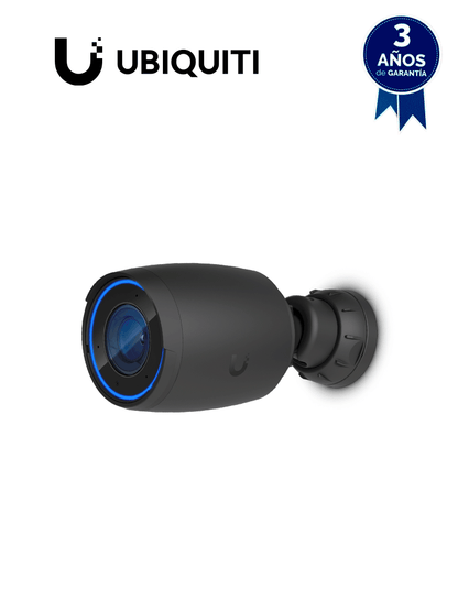 UBIQUITI UVC-AI-PRO - Cámara 4K  Zoom óptico 3X  IA avanzada: detecta personas  lee matrículas   IR 25 metros   microfono integrado  audio bidireccional   Exterior/Interior  POE+ (Color Negro).