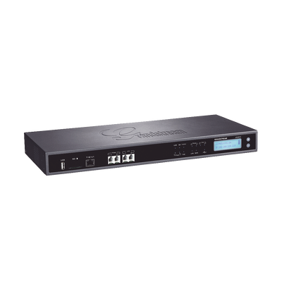 IP-PBX GrandStream Con 1 puerto T1/E1 y 2 puertos FXO  hasta 2000 extensiones con 200 llamadas simultáneas