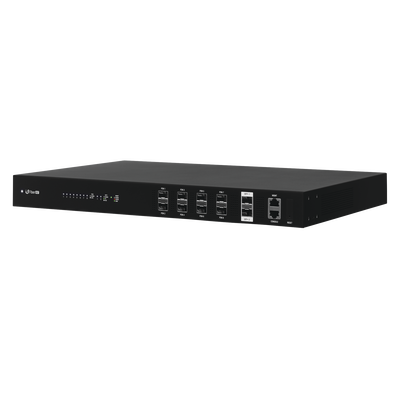 UFiber GPON OLT  Terminal de línea óptica hasta 1024 ONUs concurrentes  con 8 puertos SFP GPON + 2 puertos SFP+ 10 G