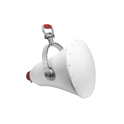 Antena direccional UltraHorn™ Carrier Class Contectorizada 5180-6775 GHz  24 dBi  ultra rechazo al ruido  altamente direccional sin lóbulos laterales