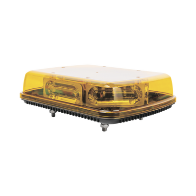 Mini Barra  con 18 Poderosos LEDs  Color Ámbar Con Montaje Fijo de Tornillos