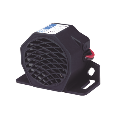 Alarma de reversa vehicular  12-24 Vcc  107 dBA