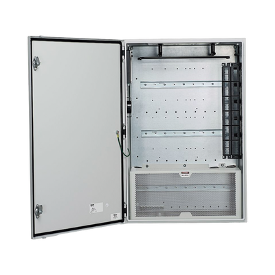 Gabinete de Zona de Instalación en Pared  Diseñado Para Dos Switches  Uso Industrial con Clasificación UL tipo IP66 y 4/12  Color Gris