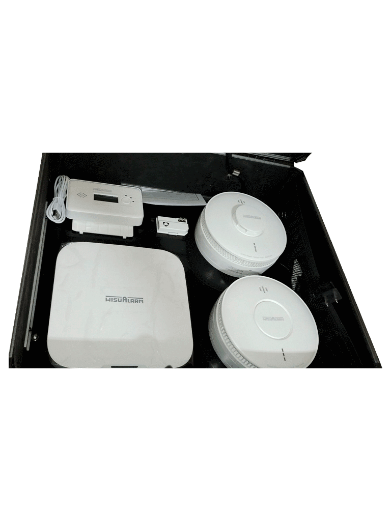 DAHUA WISUALARM DHI-HY-DBRF- Maletín DEMO de sistema de incendio residencial  Incluye DHI-HY-GW02A/DHI-HY-SA5MA/DHI-HY-HT5MA/DHI-HY-SA5MB/ DHI-HY-HT5MB/DHI-HY-MRF50-R8/DHI-HY-GW01A/ SA30A-R8/ SA40A-R8/ HT10A-R8/GC20D-R8/ GC30A-R8  #LoNuevo #Wisualar
