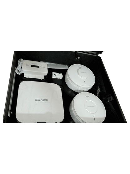 DAHUA WISUALARM DHI-HY-DBRF- Maletín DEMO de sistema de incendio residencial  Incluye DHI-HY-GW02A/DHI-HY-SA5MA/DHI-HY-HT5MA/DHI-HY-SA5MB/ DHI-HY-HT5MB/DHI-HY-MRF50-R8/DHI-HY-GW01A/ SA30A-R8/ SA40A-R8/ HT10A-R8/GC20D-R8/ GC30A-R8  #LoNuevo #Wisualar