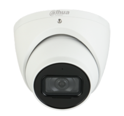 DAHUA IPC-HDW5241TMN-ASE-0280B - Cámara IP Domo Resolución de 2 MP/ Lente 2.8 mm/ ? 106°/ IR 50 mts/ IA WizMind/ Detección Facial/ Protección Perimetral/ Conteo de Personas/ Starlight/ PoE/ WDR/ H.265/ IP67/ Micrófono/
