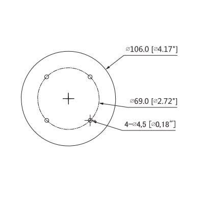 DAHUA IPC-HDW5241TMN-ASE-0280B - Cámara IP Domo Resolución de 2 MP/ Lente 2.8 mm/ ? 106°/ IR 50 mts/ IA WizMind/ Detección Facial/ Protección Perimetral/ Conteo de Personas/ Starlight/ PoE/ WDR/ H.265/ IP67/ Micrófono/