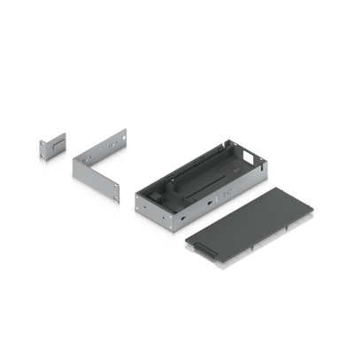 Kit para instalar en rack switches USW-PRO-MAX-16-POE o USW-PRO-MAX-16  1UR  con base para fuente de alimentación y cable