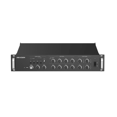 Amplificador de Red 1000 Watts / Compatible con Tareas en Tiempo Real y Programadas / Gestión de Biblioteca de Materiales de Audio / Entrada de Alarma y Programa de Armado / Síntesis de Voz TTS / Doble Opción de Audio Natural / Entrad