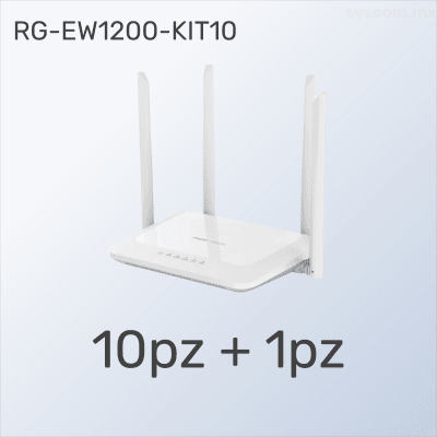 KIT BUEN FIN Router RG-EW1200  11 Piezas al Precio de 10