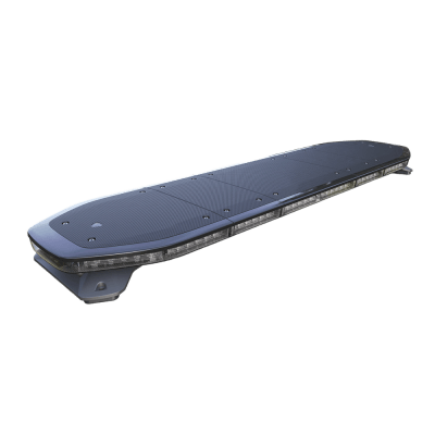 Barra de luces LED de 48"  216 LED  Dual Color  Programable  Rojo/Azul/Ámbar/Claro  Ideal para Equipar Unidades de Seguridad Publica con Domos Negros