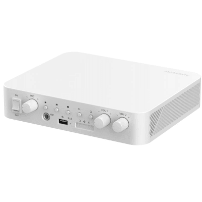 Amplificador una Zona / 2 Canales / 80 W / Conexión Bluetooth / Salida 4-8 O x 2 / 100V COM x 2 / Uso Interior