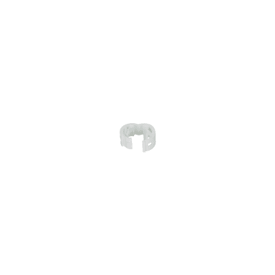 Kit de 25 Clips de Identificación Para Patch Cords  Compatible con Diámetros de 4.7 a 7.8 mm   Color Blanco